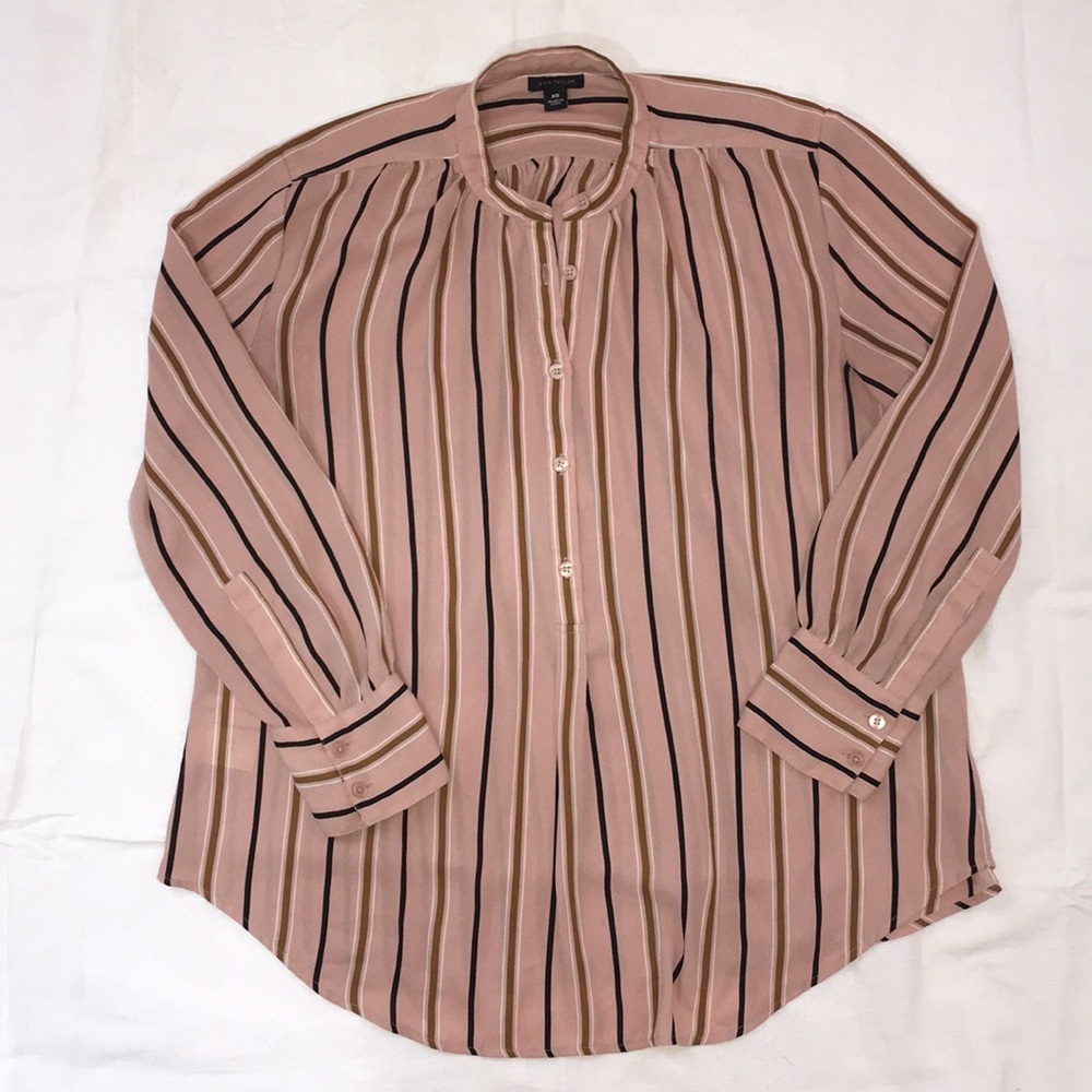 Ann Taylor striped blouse